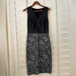 BANANA REPUBLIC Faux Leather Midi Dress NWT